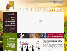 Tablet Screenshot of bodegavirgendelasierra.com